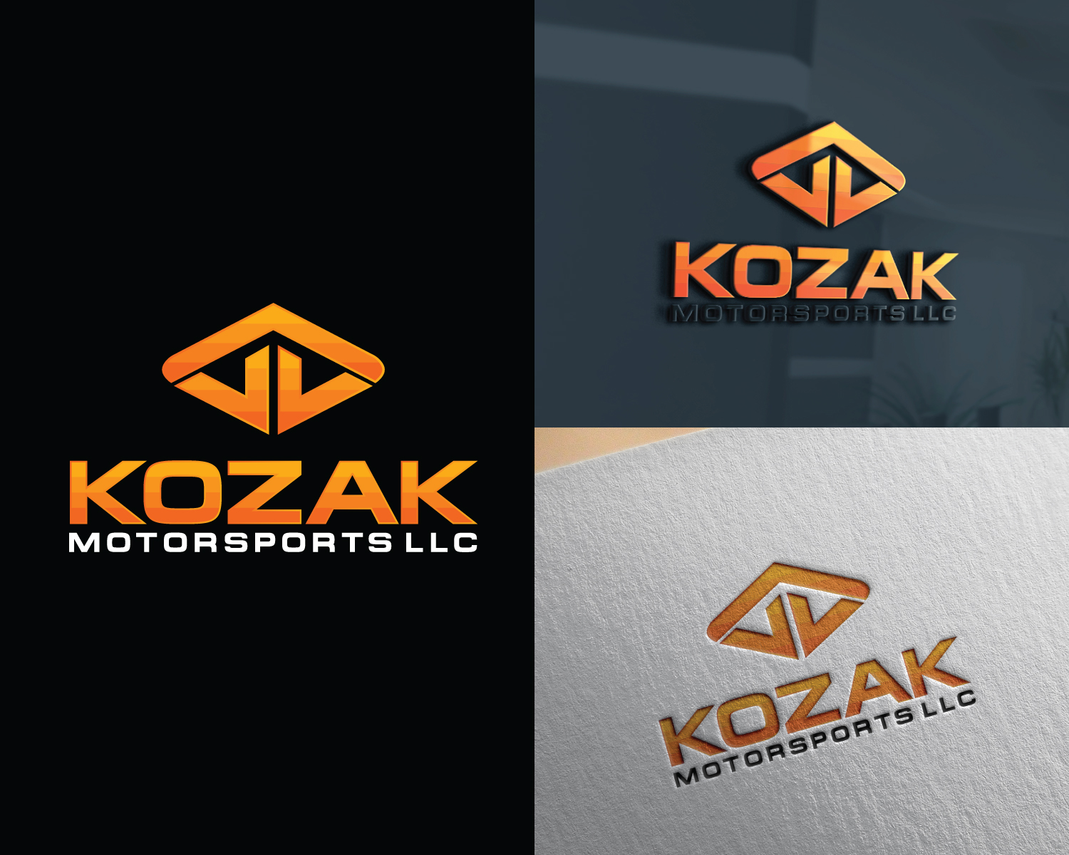 Logo-Design von Atec für Kozak Motorsports | Design #27460392