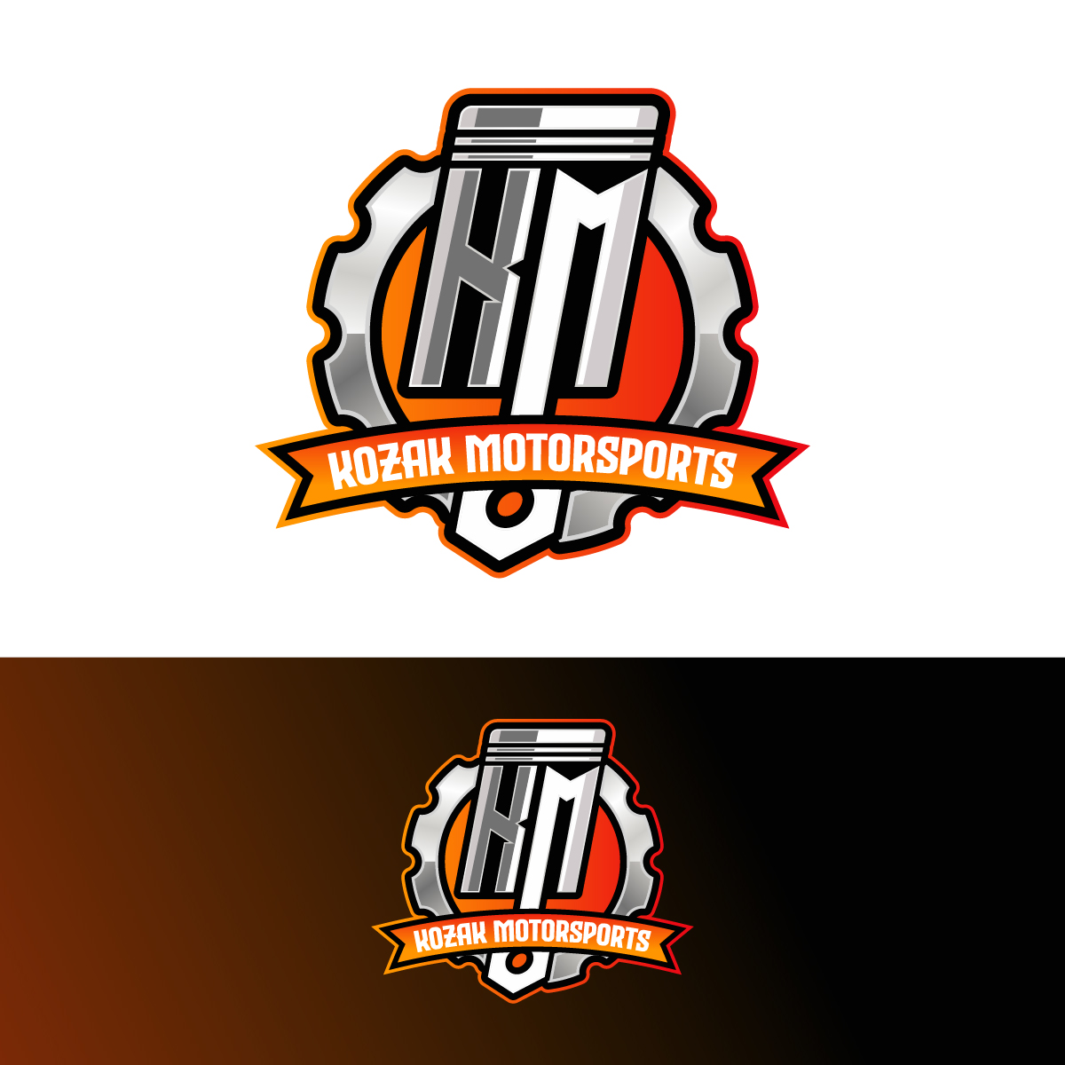 Diseño de Logo por logoQ para Kozak Motorsports | Diseño #27456642