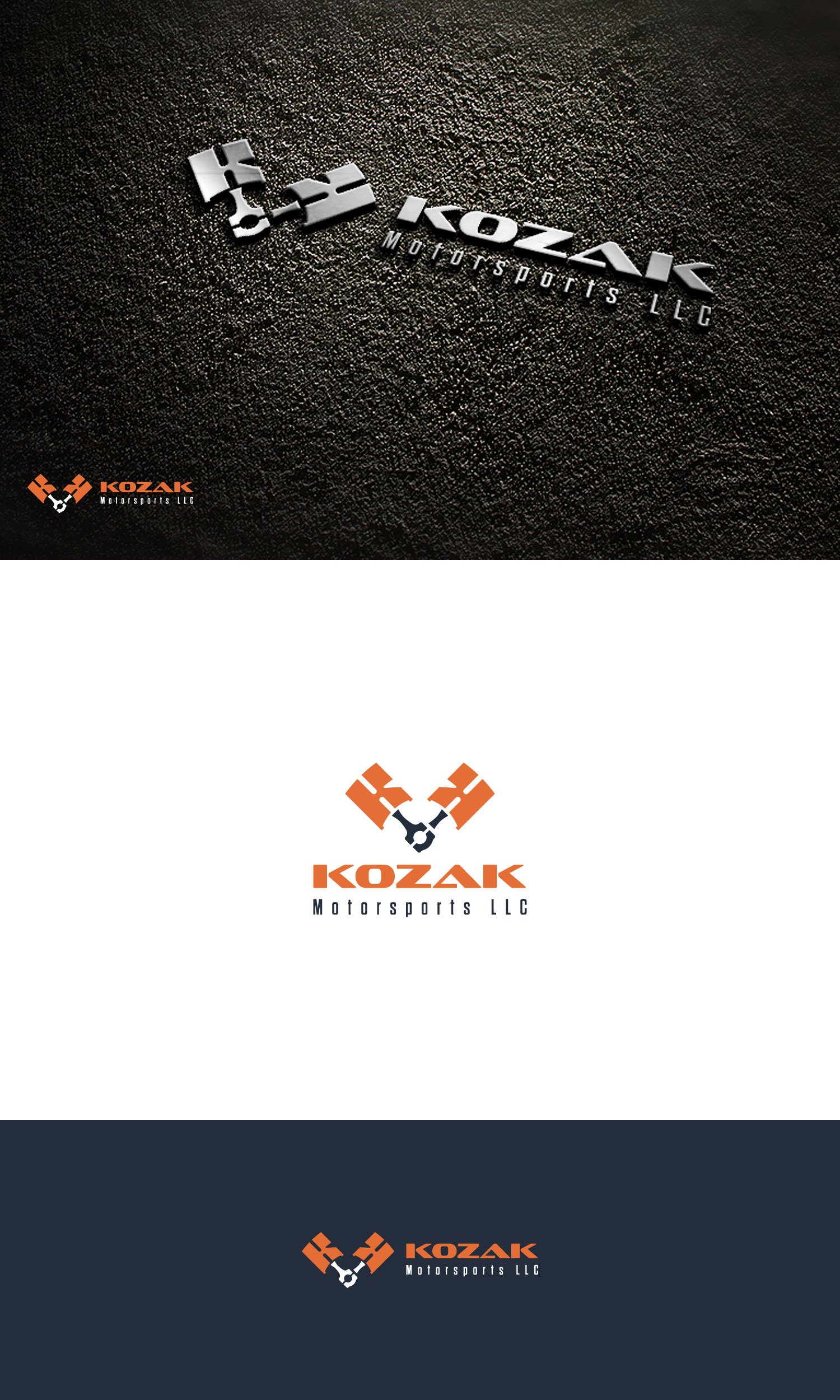 Logo-Design von Haja_H2 für Kozak Motorsports | Design #27457282