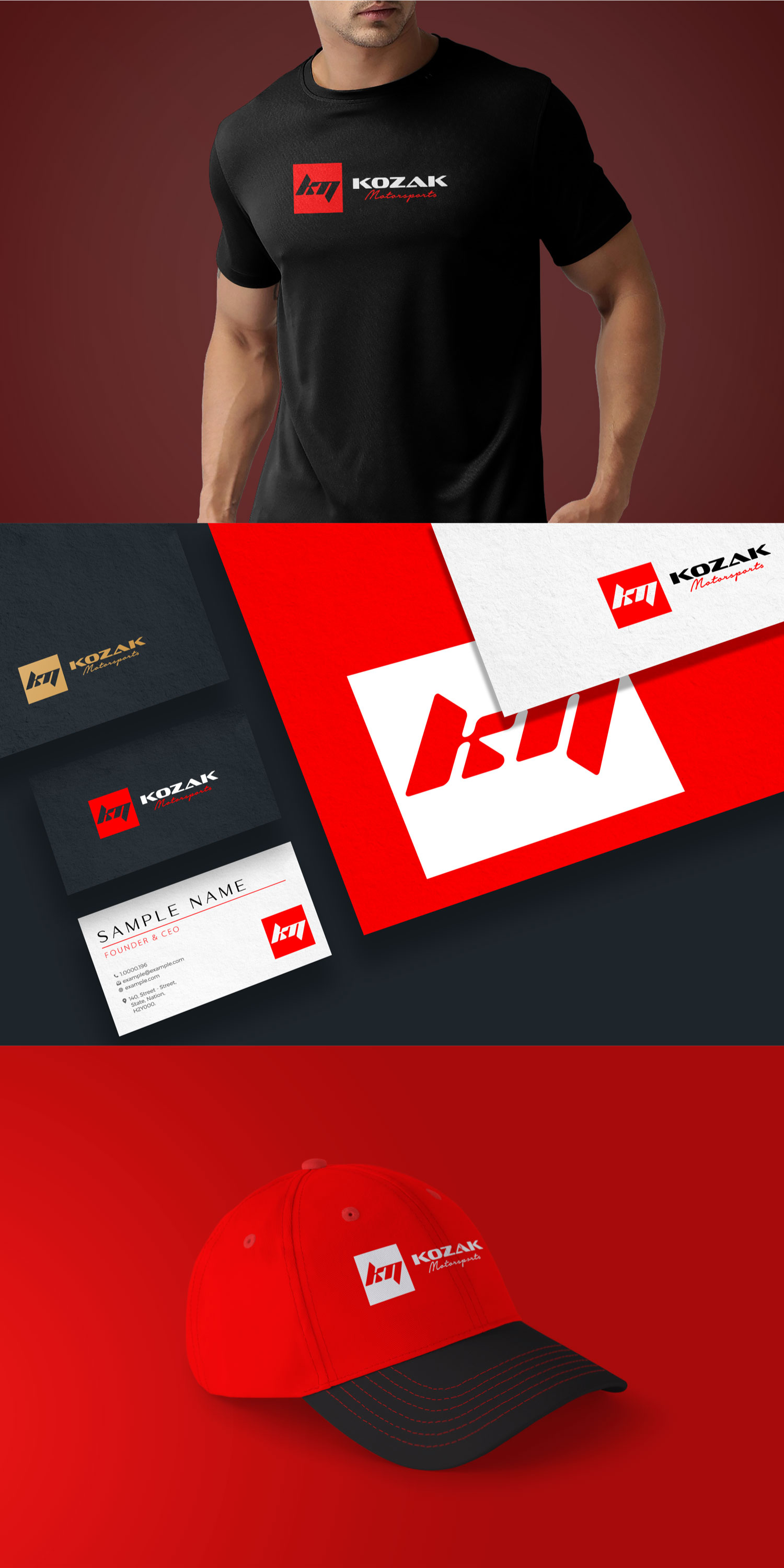Logo Design by Haja_H2 for Kozak Motorsports | Design #27506605