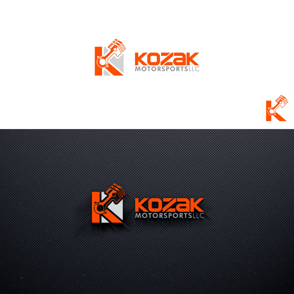 Logo Design by Trident for Kozak Motorsports | Design #27465927