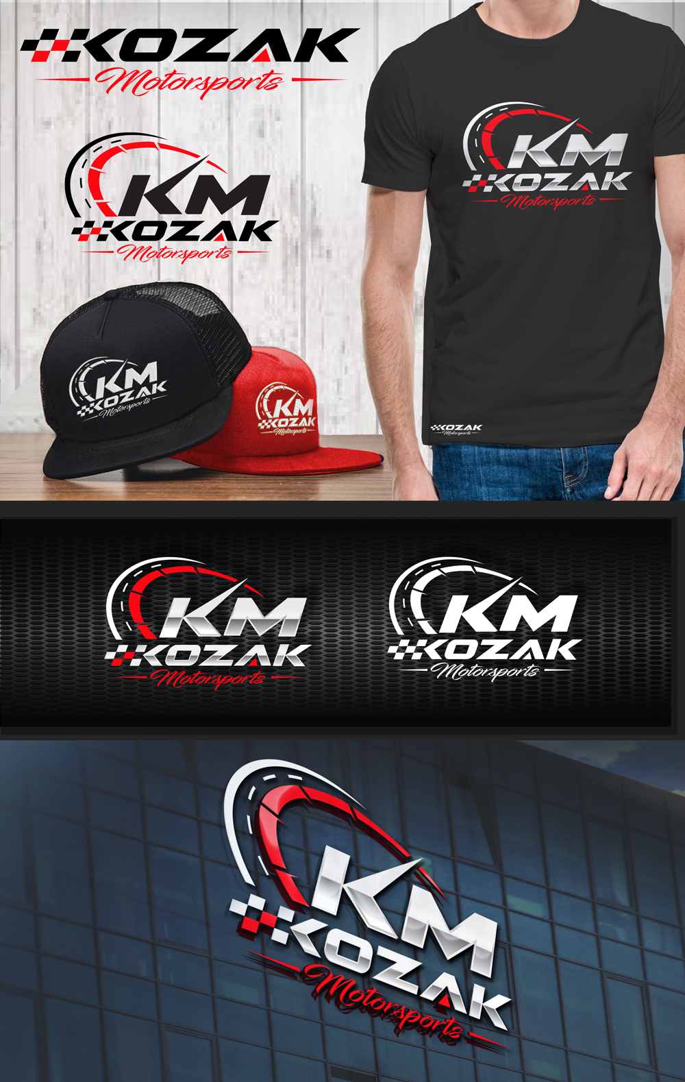 Logo Design by YAZIKO for Kozak Motorsports | Design #27510760