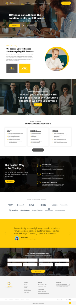 Web Design by Alvine for this project | Design: #27489704