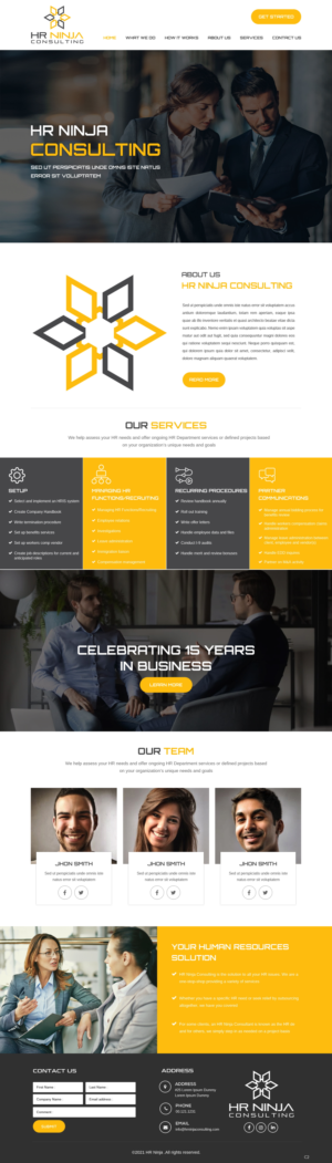 Web Design by pb for this project | Design: #27454787