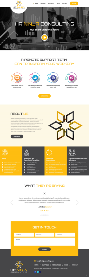 Web Design by pb for this project | Design: #27454788