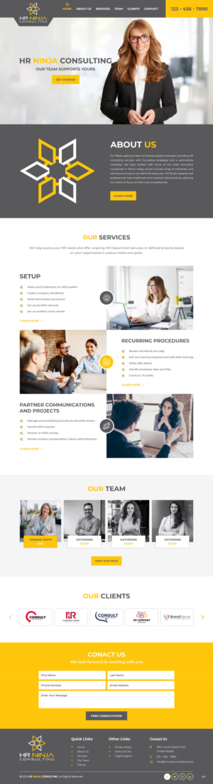 Web Design by pb for this project | Design: #27454795