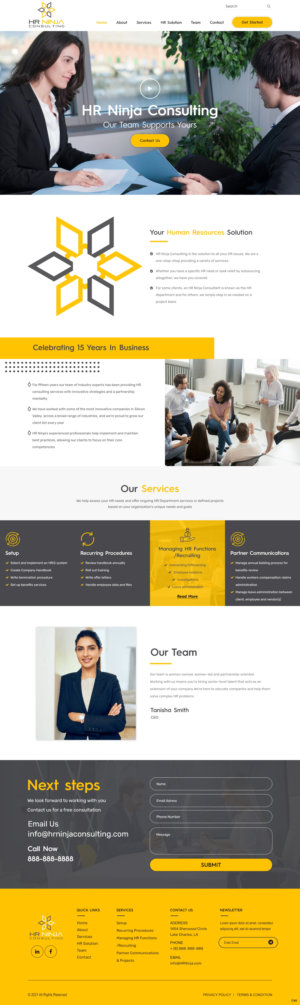 Web Design by pb for this project | Design: #27454796