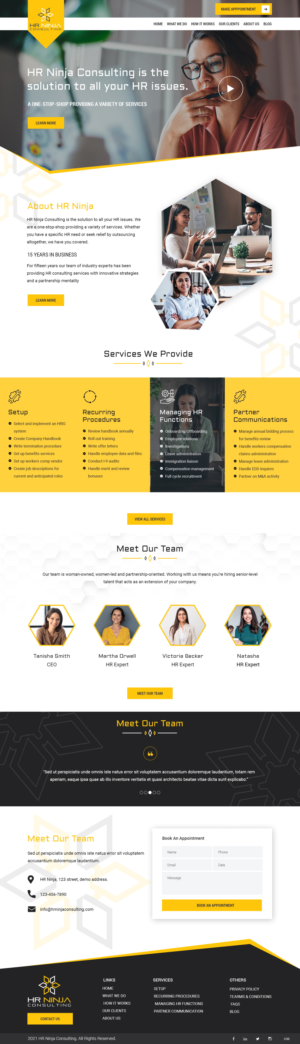 Web Design by pb for this project | Design: #27454803