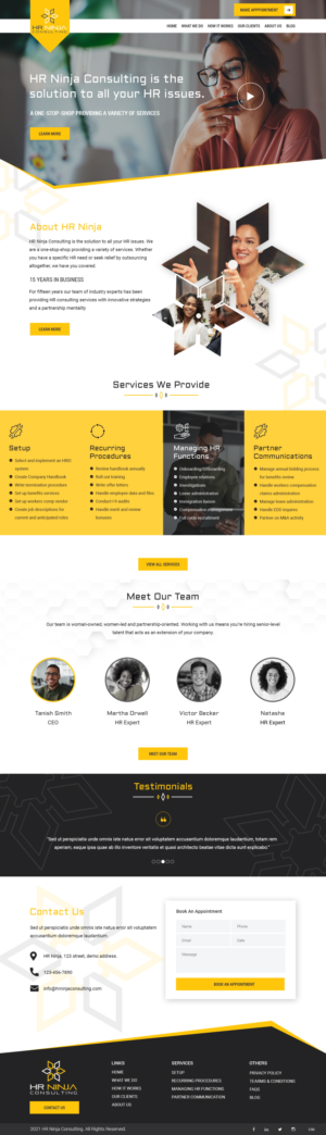 Web Design by pb for this project | Design: #27492705