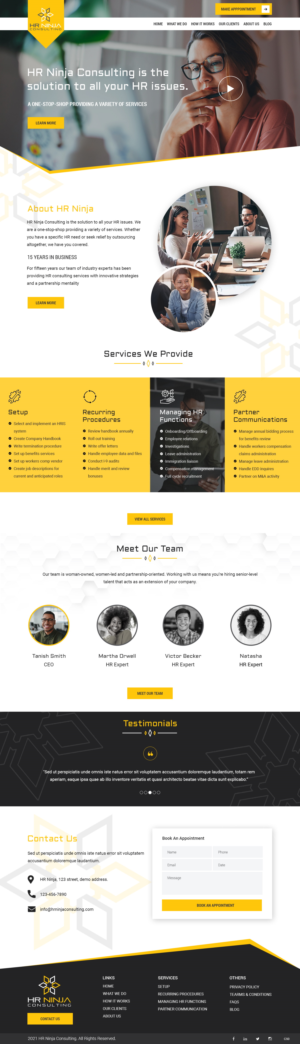 Web Design by pb for this project | Design: #27492706