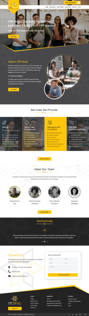 Web Design by pb for this project | Design: #27578933