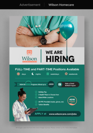 Advertisement Design by danstudio for Wilson Care Group | Design: #27486537