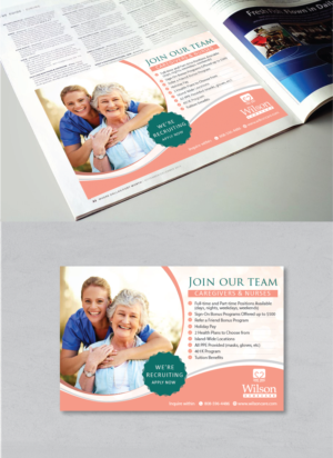 Advertisement Design by alex989 for Wilson Care Group | Design: #27455181