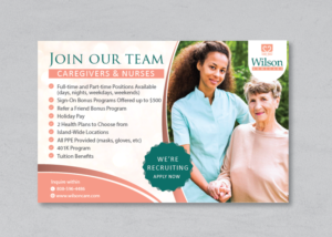 Advertisement Design by alex989 for Wilson Care Group | Design: #27455207