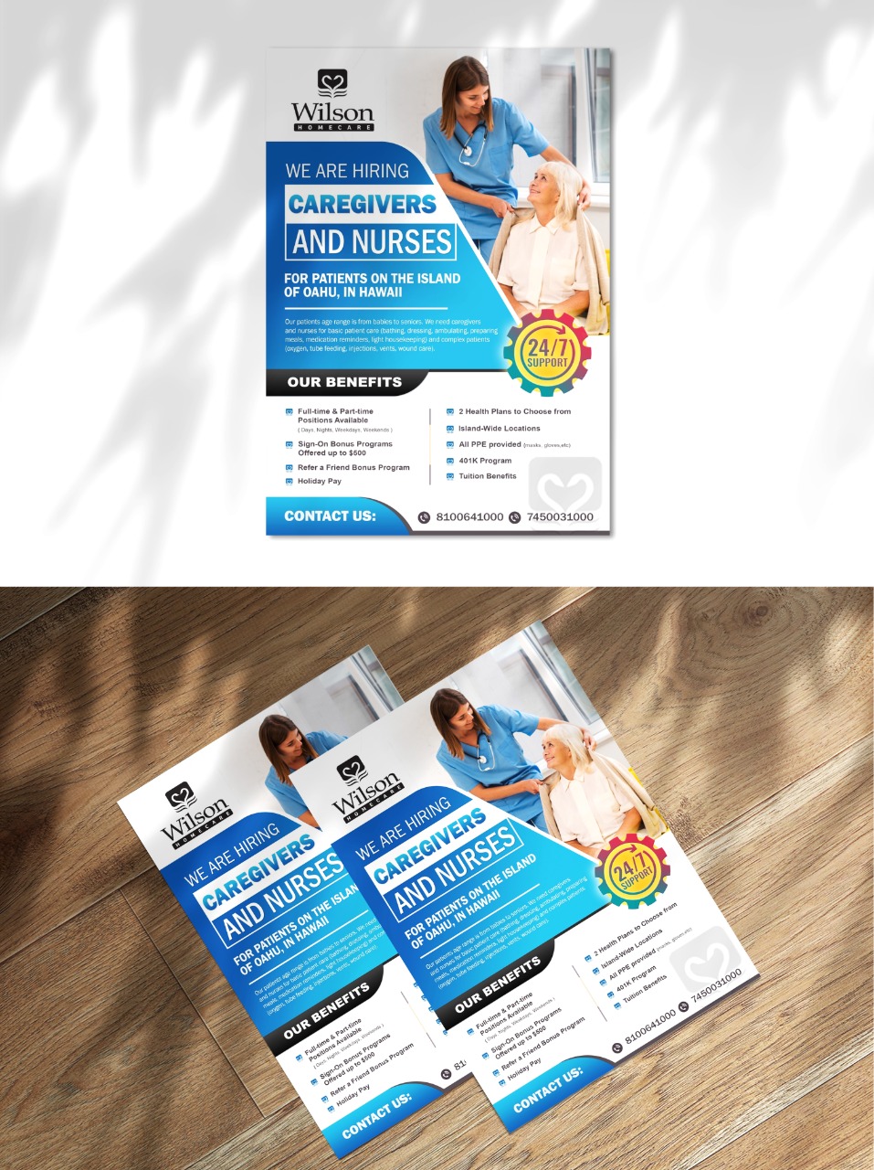 Diseño Publicitario por debdesign para Wilson Care Group | Diseño #27453767