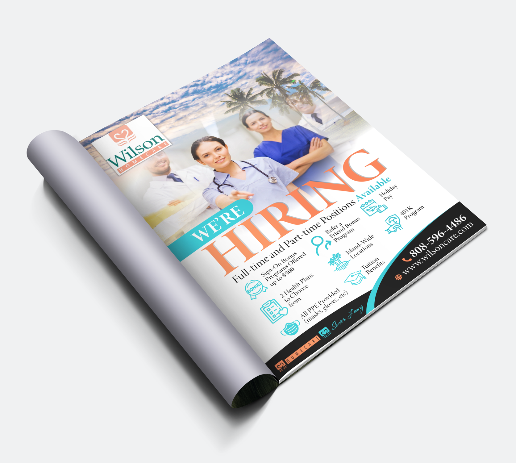 Advertisement Design by Benson M. for Wilson Care Group | Design #27459602