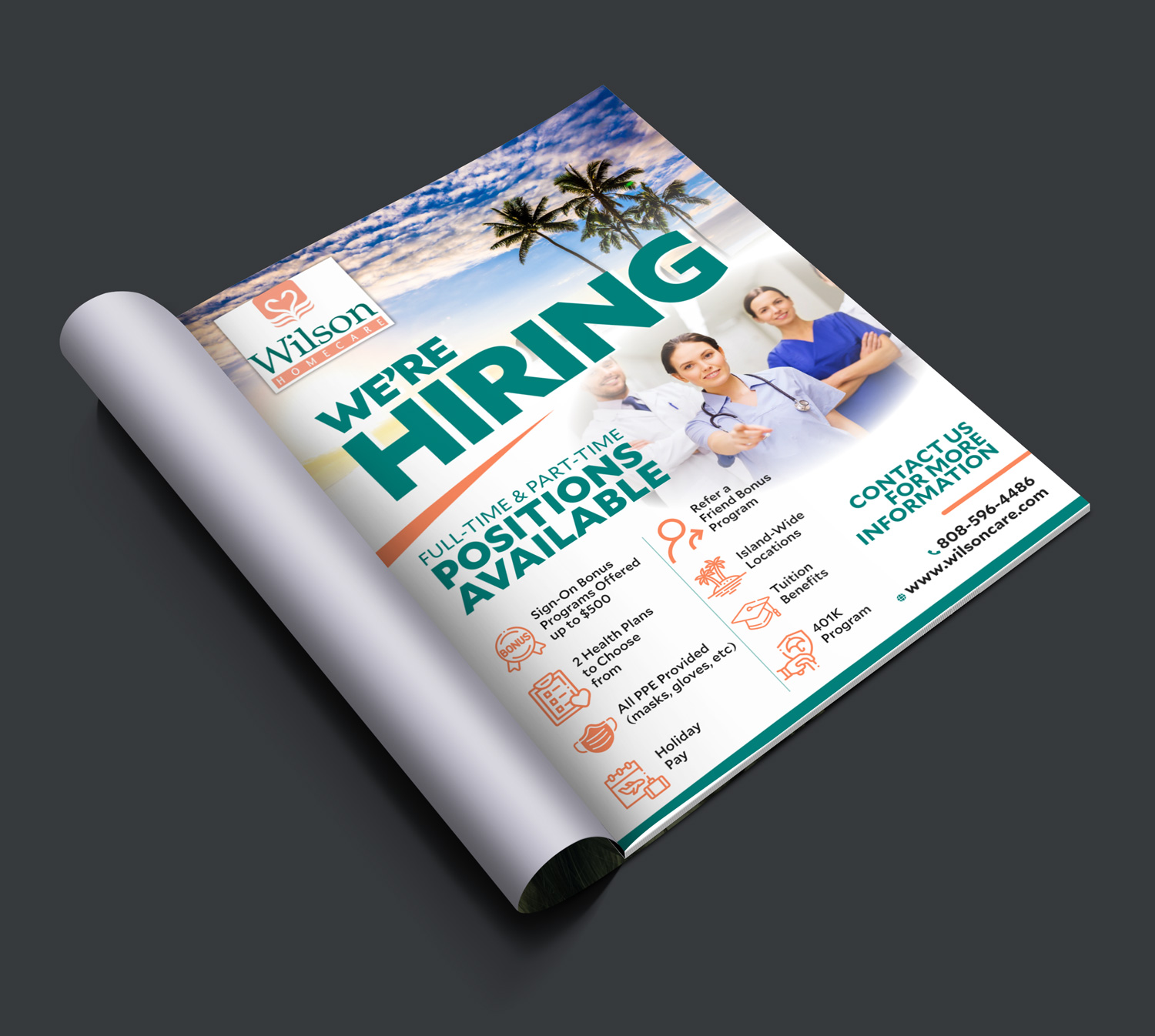 Advertisement Design by Benson M. for Wilson Care Group | Design #27488199