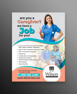 Advertisement Design by ecorokerz for Wilson Care Group | Design: #27457506