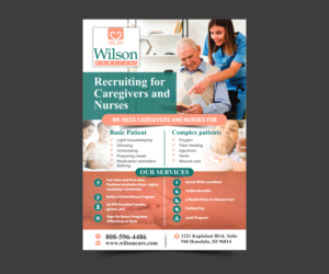 Advertisement Design by ecorokerz for Wilson Care Group | Design: #27457938