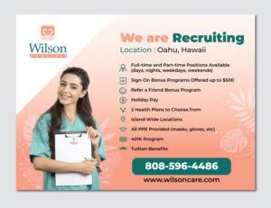 Advertisement Design by saurov for Wilson Care Group | Design: #27451549