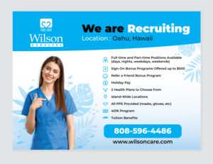 Advertisement Design by saurov for Wilson Care Group | Design: #27451557