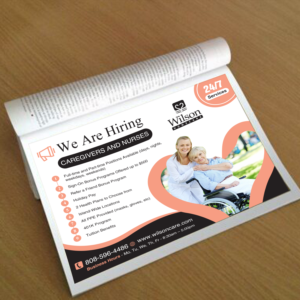 Werbe-Design von TuktukiShree für Wilson Care Group | Design #27486866