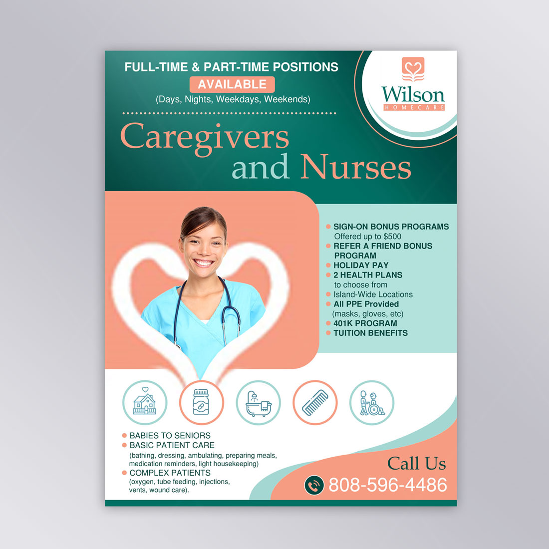 Advertisement Design by DA. for Wilson Care Group | Design #27456257