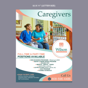 Advertisement Design by DA. for Wilson Care Group | Design: #27573731