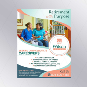 Advertisement Design by DA. for Wilson Care Group | Design: #27580000