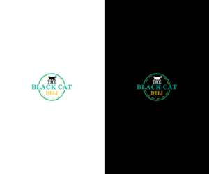 The Black Cat Deli | Logo Design by jonkonrad
