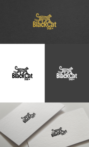 The Black Cat Deli | Logo Design by GLDesigns