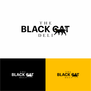 The Black Cat Deli | Logo Design by Sibyle
