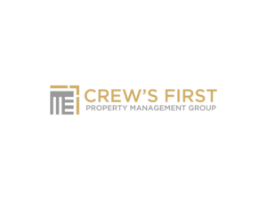 The name of the LLC is “Crew’s First Property Management Group” | Logo Design by BNdesigner