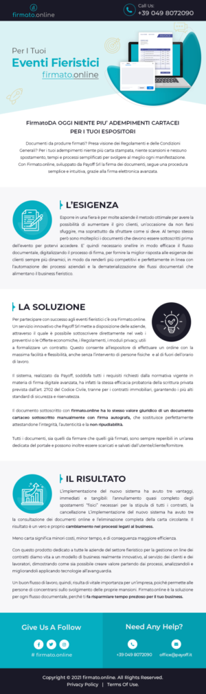 Newsletter FIERE Firmato.online