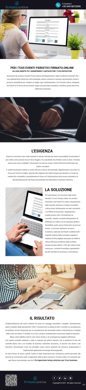 Diseño de Newsletter por pb para Payoff Srl | Diseño: #27460010