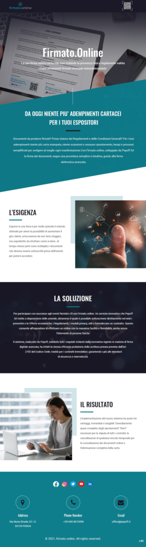 Diseño de Newsletter por pb para Payoff Srl | Diseño: #27460016