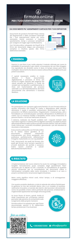 Newsletter FIERE Firmato.online | Design de Newsletter par SAI DESIGNS