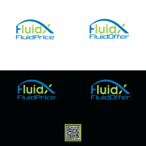 FluidX | Logo Design by emptyboxgraphics