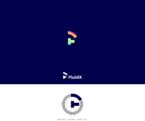 FluidX | Logo Design by Vetroff