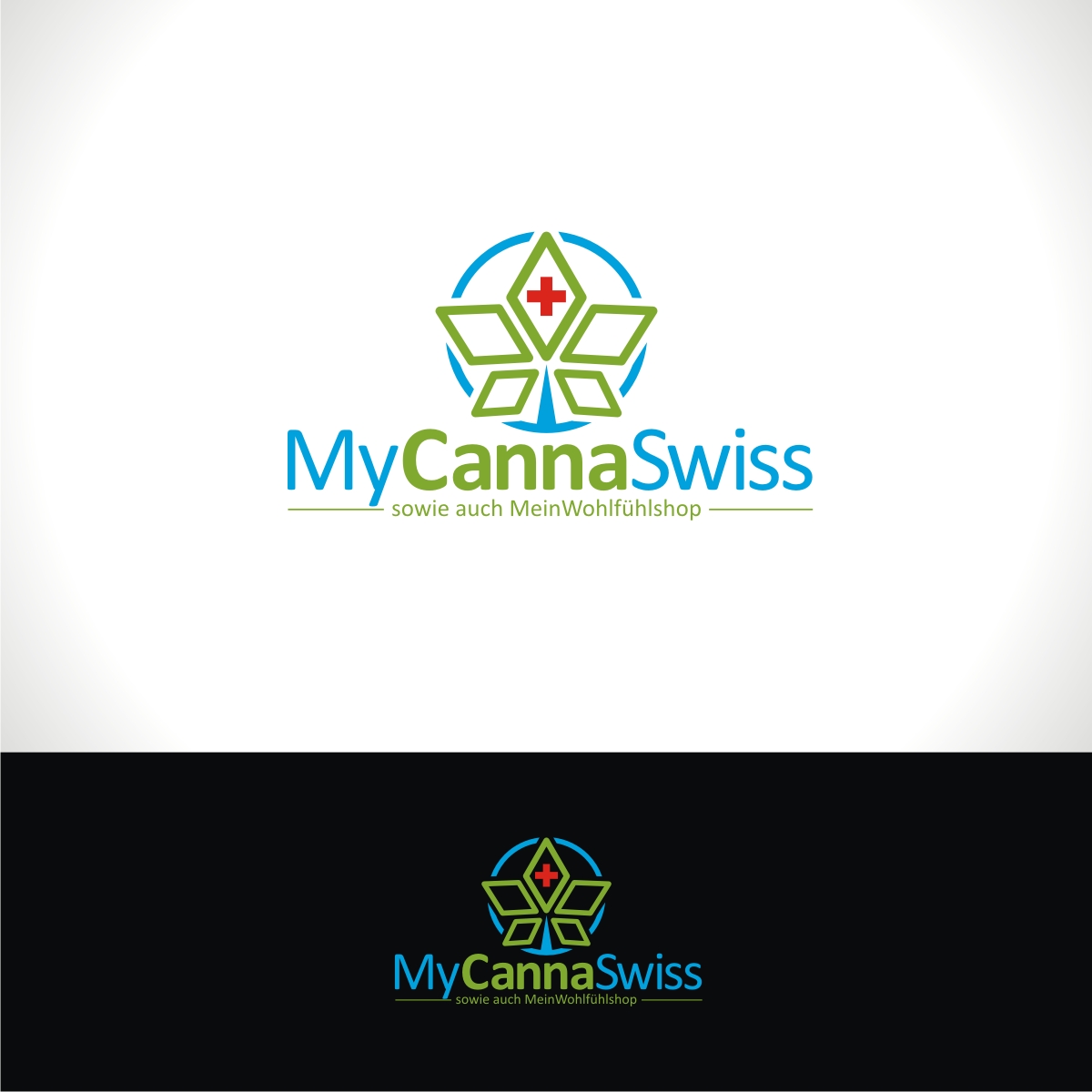 Logo-Design von creative_2021 für MyCannaSwiss | Design #27474803