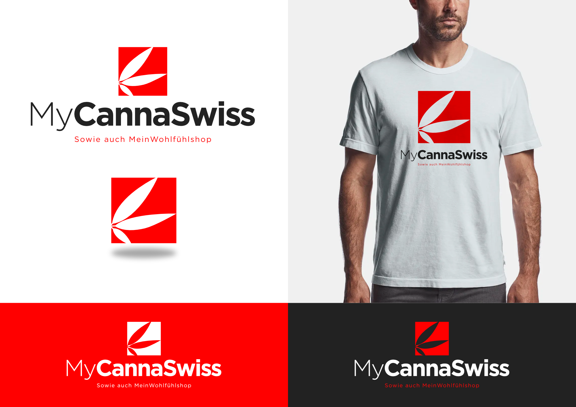 Logo-Design von Stobart Creative für MyCannaSwiss | Design #27473596