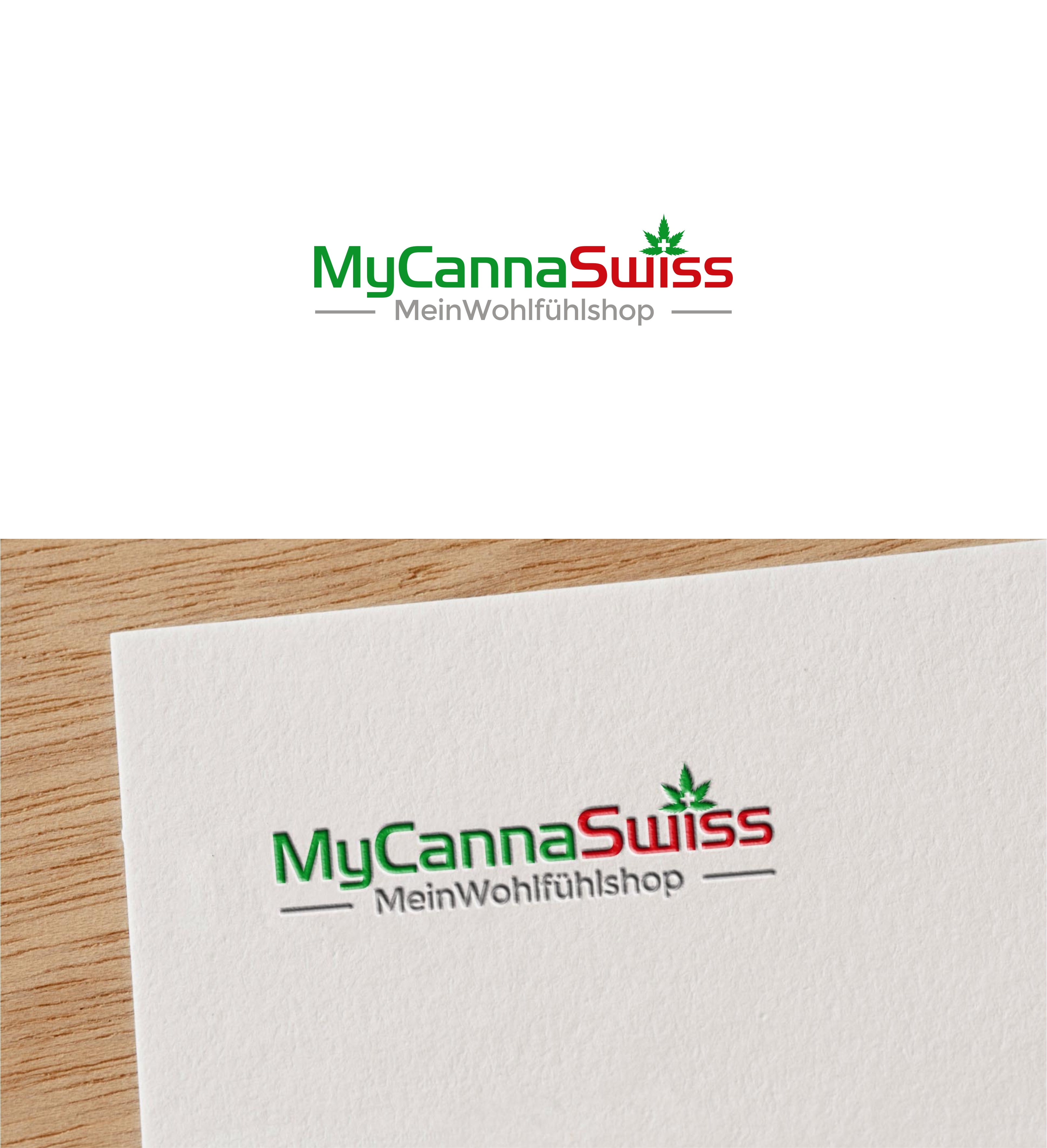 Diseño de Logo por Joenet Jayawarna para MyCannaSwiss | Diseño #27484734