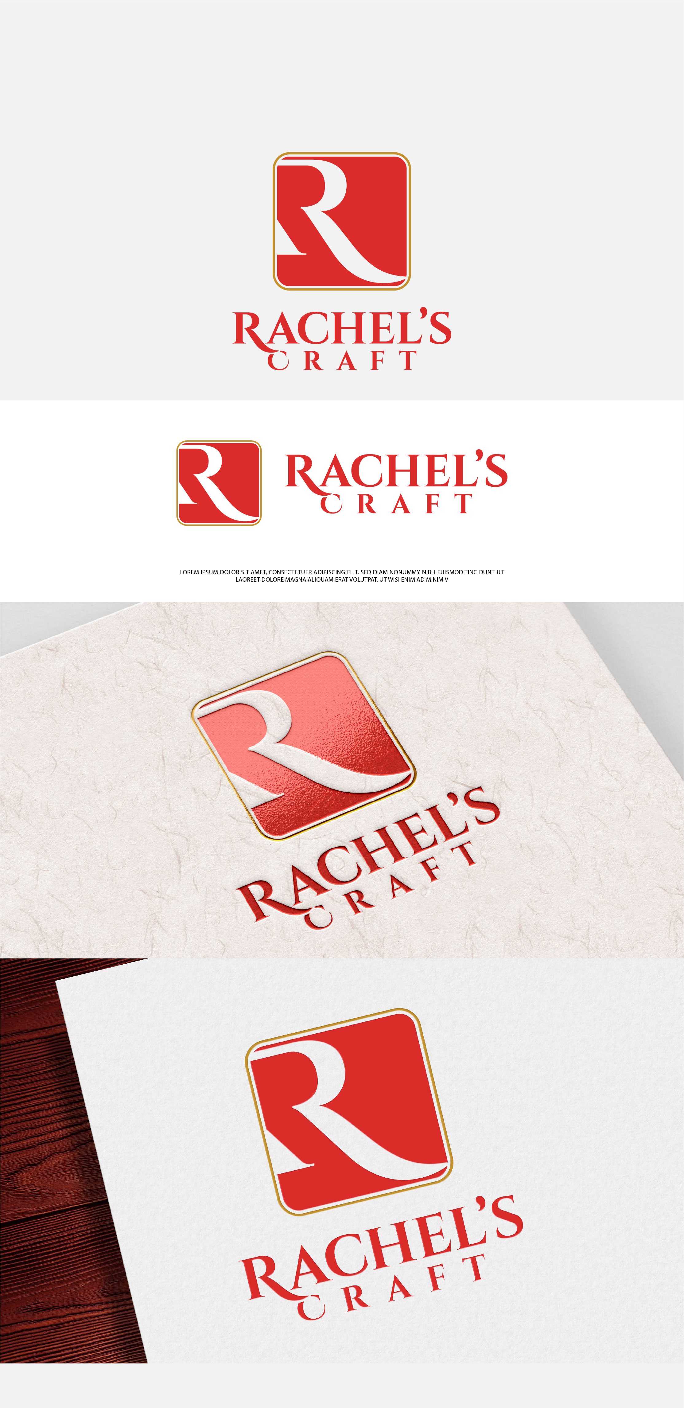 Logo Design by Fezy Design Studio for Rachel’s Craft  | Design #27459402