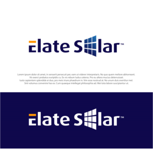 Logo Design by farady for Elate Solar | Design: #27468955