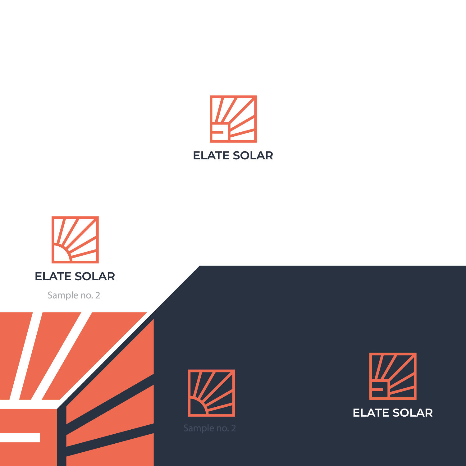 Logo Design by Verified artistry (Design garden) for Elate Solar | Design #27489891