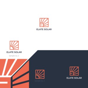 Logo Design by Verified artistry (Design garden) for Elate Solar | Design: #27489891