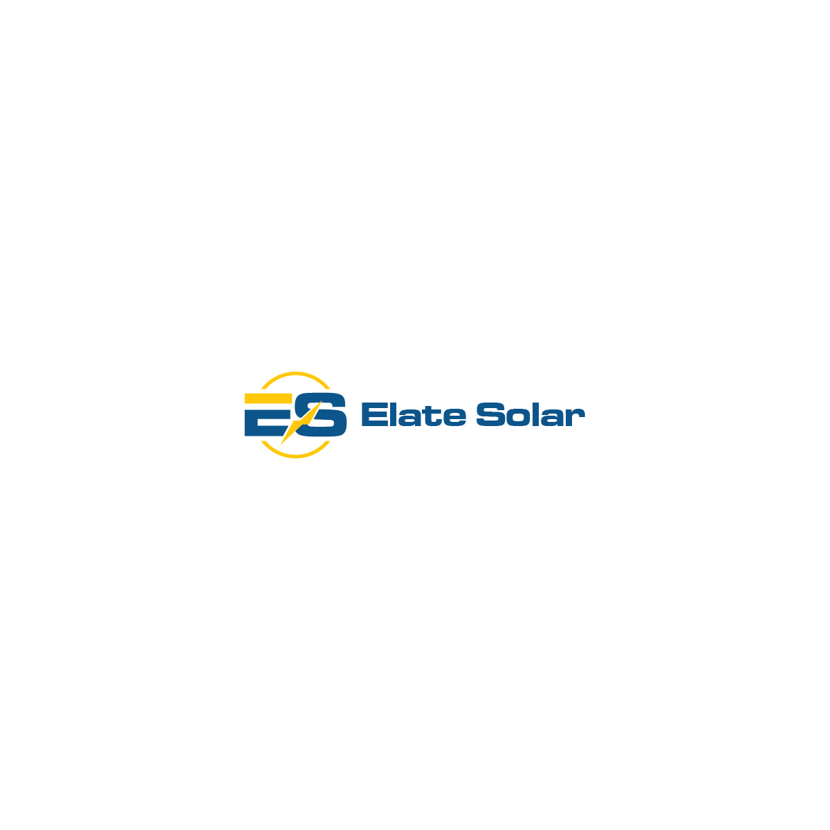 Logo Design by Deziners Zone for Elate Solar | Design #27458385
