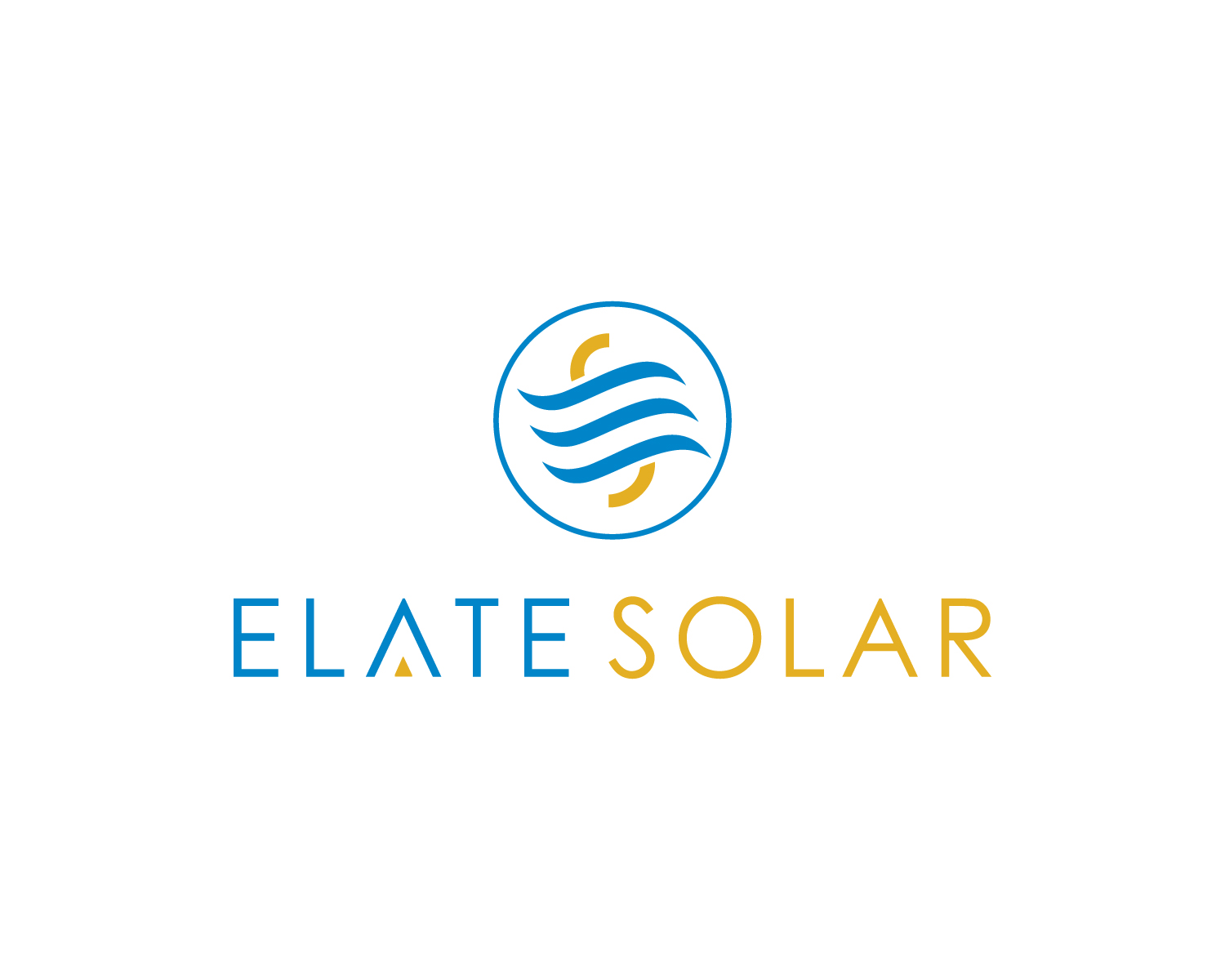 Logo Design by Atec for Elate Solar | Design #27471835