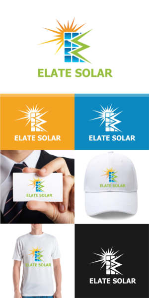 Logo Design by fly  design for Elate Solar | Design: #27458942