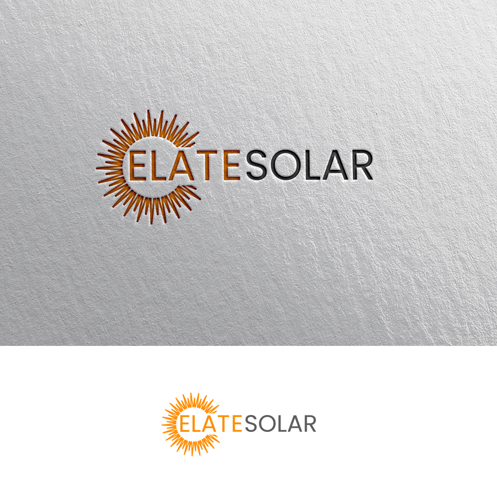 Logo Design by NZ Creatives for Elate Solar | Design #27471989